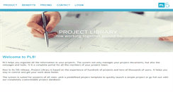 Desktop Screenshot of projectlibrary.com